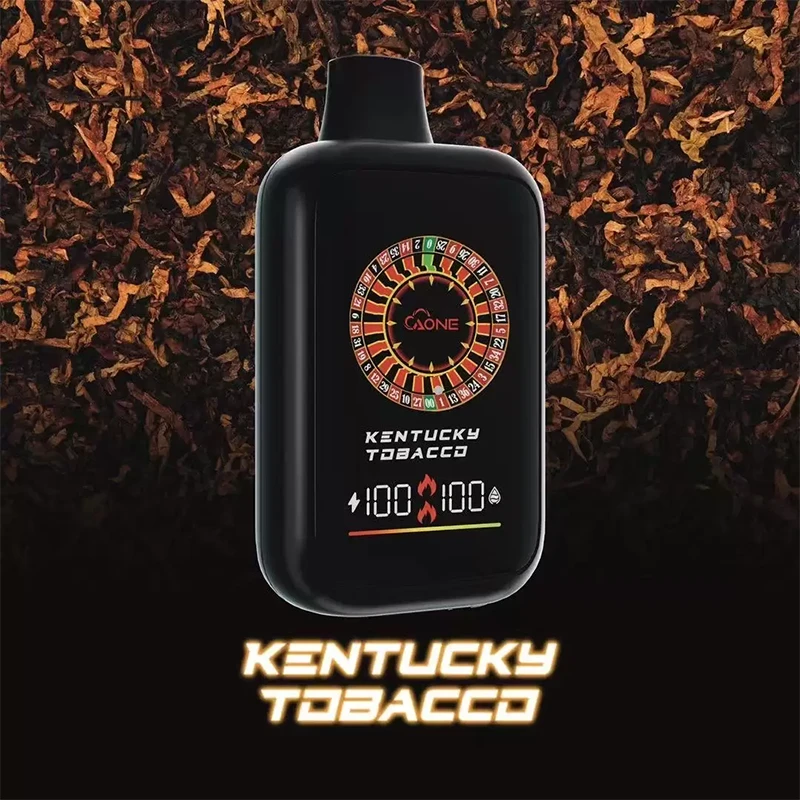 AONE VAPE CasinoX 16000口一次性電子煙 (Kentucky Tobacco)肯塔基煙草 口味