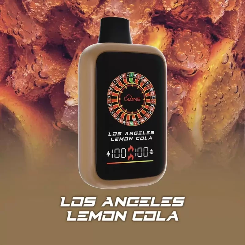 AONE VAPE CasinoX 16000口一次性電子煙 (Los Angeles)檸檬可樂 口味
