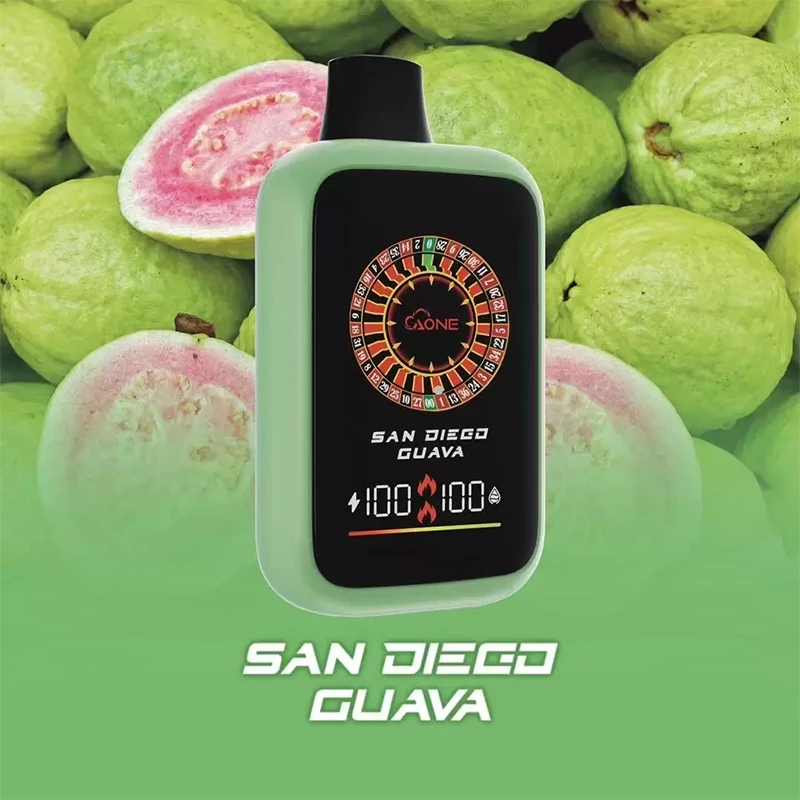 AONE VAPE CasinoX 16000口一次性電子煙 (San Diego Guava)紅心芭樂 口味