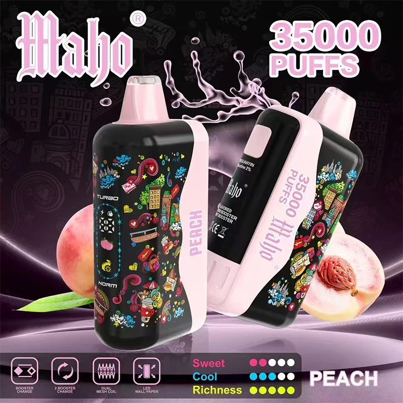 BIA 35000口一次性電子煙 水蜜桃