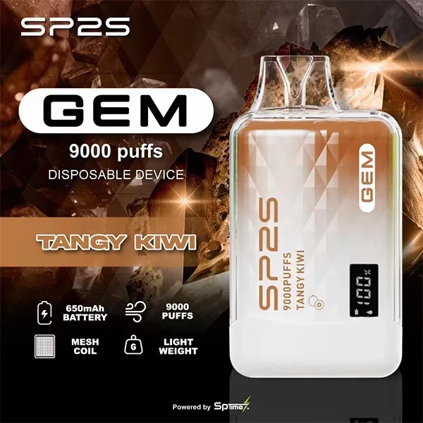 SP2S GEM 9000口一次性電子煙 獼猴桃