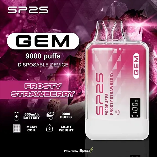 SP2S GEM 9000口一次性電子煙 草莓物語