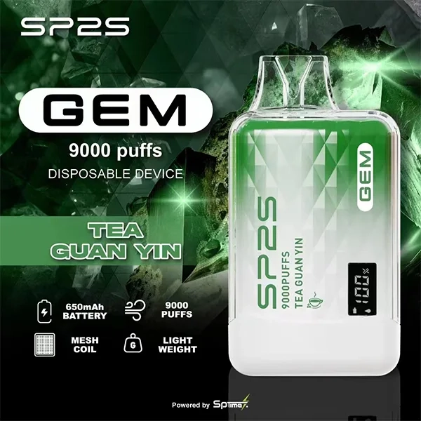 SP2S GEM 9000口一次性電子煙 鐵觀音