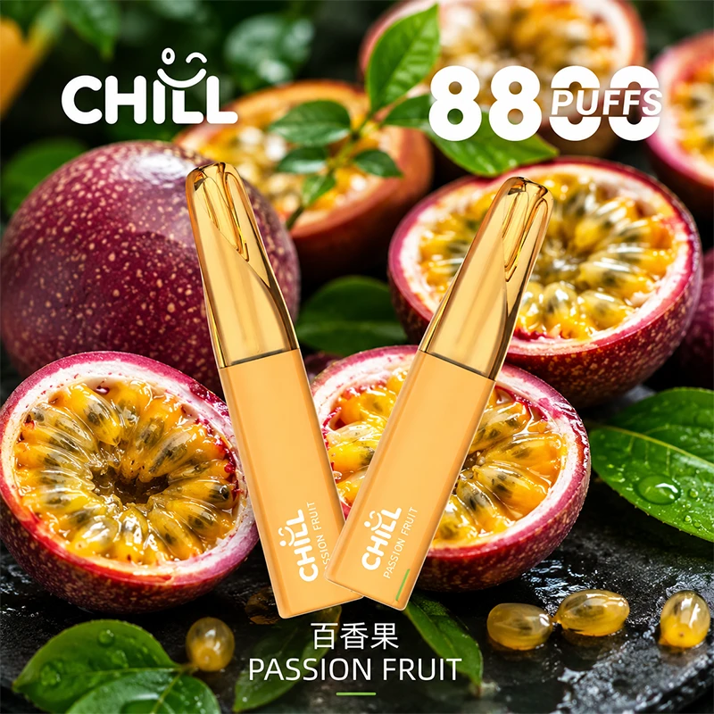 一次性電子煙 CHILL 8800口 鴨嘴獸 百香果 口味