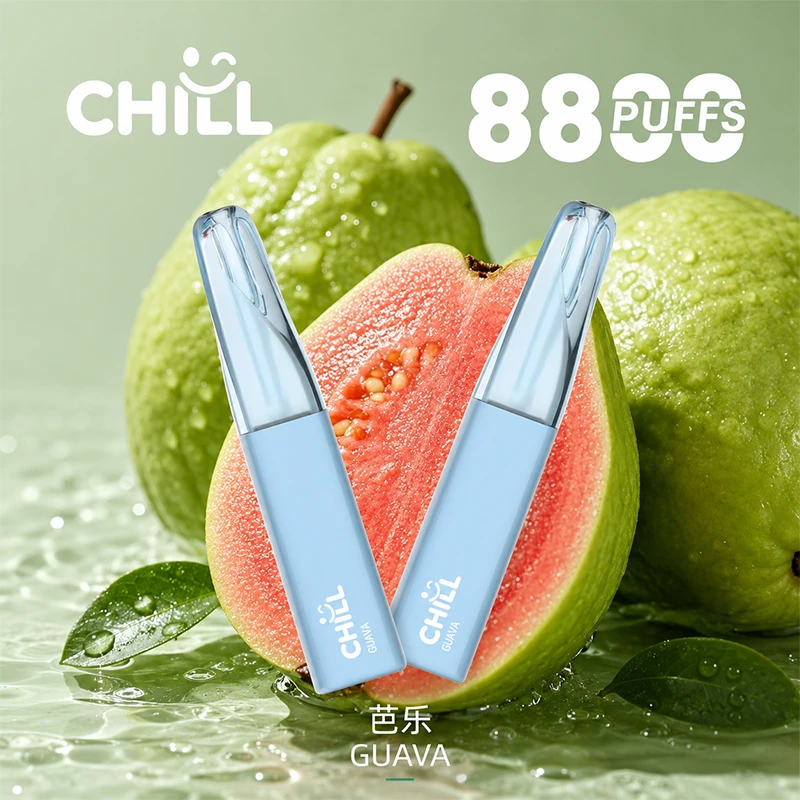 一次性電子煙 CHILL 8800口 鴨嘴獸 芭樂 口味