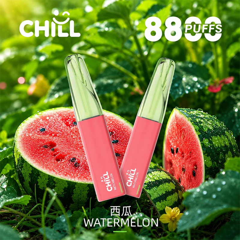 一次性電子煙 CHILL 8800口 鴨嘴獸 西瓜 口味