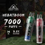 喜貝HEBAT BOOM 7000口一次性電子煙